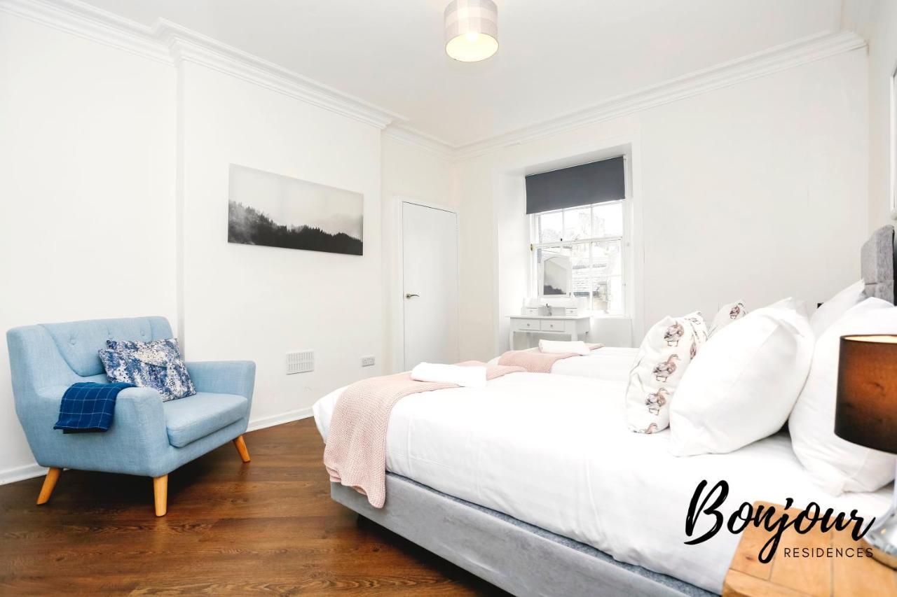 Bright New Town 2Br-1Ba, 1 Min To George St By Bonjour Residences Edinburgh Kültér fotó